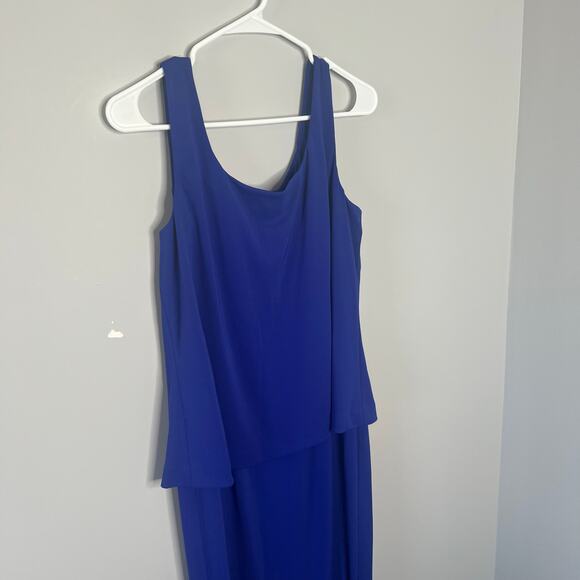 Alex Evenings Gown Blue Dress Size 10 Women's - Picture 4 of 13